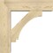 Ekena Millwork Imperial Block Rough Sawn Bracket w/ Offset Brace, Douglas Fir, 8"W x 30"D x 30"H BKT0806X30X30IMP05RDF - alternate 4